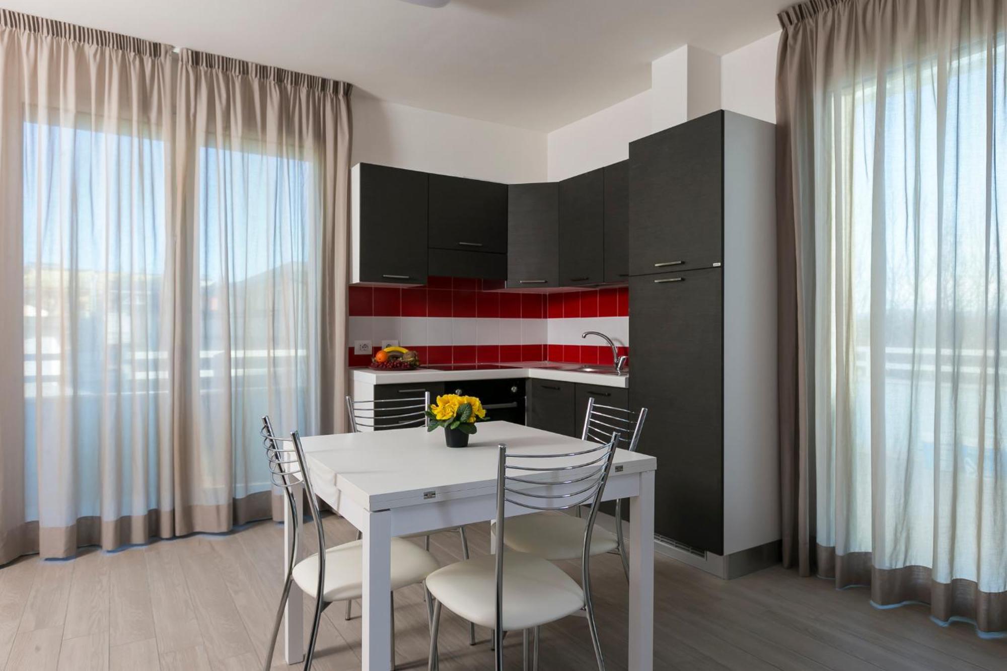 Aparthotel Residenza Riva Azzurra Rímini Exterior foto